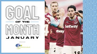 YARMOLENKO SOUCEK amp FORNALS  GOAL OF THE MONTH JANUARY [upl. by Eyla194]