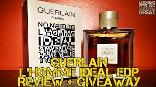 Guerlain LHomme Ideal EDP Review  FRAGRANCE REVIEW [upl. by Wesa]