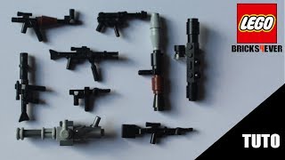 Comment faire des ARMES en LEGO [upl. by Araed348]