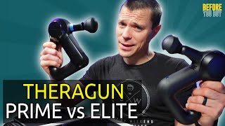 Theragun Prime vs Elite  Therabody Massage Gun Comparison [upl. by Amr]