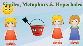 Similes Metaphors amp Hyperboles Differences Examples amp Practice for Kids [upl. by Aneret]