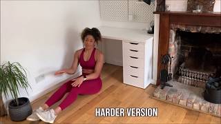 Inverted Rows at Home  Challenging Bodyweight Exercise to work your back [upl. by Starlin]