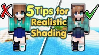 5 Tips for Realistic Shading  Minecraft Skin [upl. by Zacharia936]