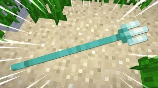 10 Ways to Use The Minecraft TRIDENT [upl. by Hi]