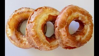 CAKE DOUGHNUTS  OldFashioned STYLE  DIY Demonstration [upl. by Kali336]