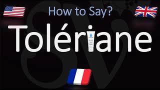 How to Pronounce Tolériane by La Roche Posay [upl. by Rhett]