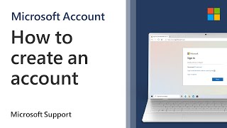 How to create a new Microsoft account  Microsoft [upl. by Schlesinger]