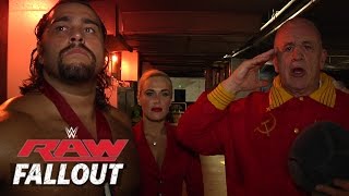 Nikolai Volkoff joins Rusev amp Lana  Raw Fallout  Sept 8 2014 [upl. by Anailuig]