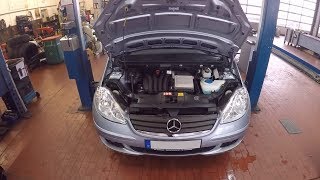 MercedesBenz A 150 W169  Oil Change [upl. by Mcloughlin804]