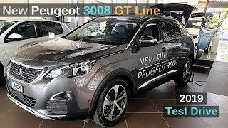 New Peugeot 3008 GT Line 2019 Review Interior Exterior [upl. by Lezirg896]