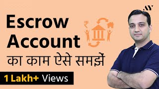 Escrow Account  Explained in Hindi [upl. by Attiuqehs]