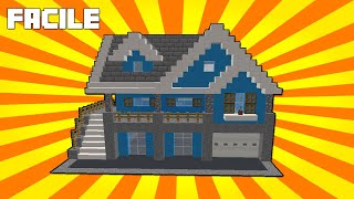 COME COSTRUIRE UNA NUOVA VILLA MODERNA PAZZESCA  Minecraft Tutorial FACILE [upl. by Fechter]