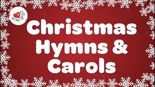 Christmas Hymns and Carols Playlist  Best 32 Christmas Songs Lyrics [upl. by Zia]