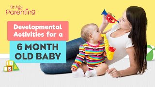 Developmental Activities for a 6MonthOld Baby [upl. by Zeculon]