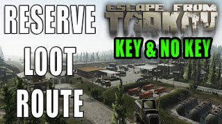 KeyNo Key Reserve Loot Guide  Escape from Tarkov Map Guide [upl. by Des]