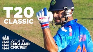 T20 Classic Goes Right Down To The Wire  England v India 2014  Highlights [upl. by Jemy]