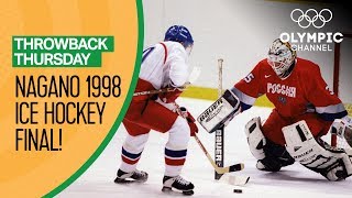 Czech Republic vs Russia  Nagano 1998  Men’s Ice Hockey Final  Throwback Thursday [upl. by Augustin]