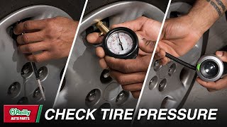 How To Check Tire Pressure [upl. by Eyram]