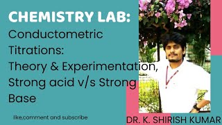 Chemistry Lab  Conductometric Titrations Theory amp Experimentation Strong acid vs Strong Base [upl. by Notlew]