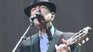 Leonard Cohen  the Partisan Olympia Hall Paris September 30th 2012 [upl. by Oleusnoc]