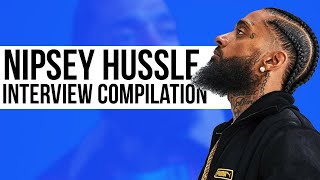 Nipsey Hussle Interview compilation [upl. by Enelcaj455]