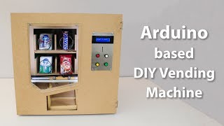 DIY Vending Machine  Arduino based Mechatronics Project [upl. by Nobe532]