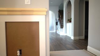 How to End Wainscot at a Corner [upl. by Murvyn]