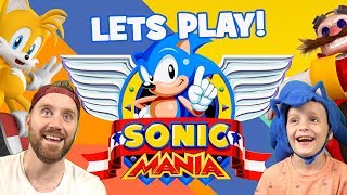 Lets Play Sonic Mania with KidCity Gameplay Part 1 [upl. by Lemcke382]