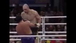 nikolai valuev quotrussian giantquot highlights [upl. by Aitnis]