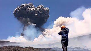 Most SCARY Volcano Eruptions Caught On Camera [upl. by Ciccia737]