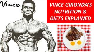 ALL OF VINCE GIRONDAS DIETS EXPLAINED HOW TO APPLY HIS DIETS TO ACHIEVE YOUR ULTIMATE PHYSIQUE [upl. by Aleibarg]