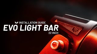 Installation Guide  EVO Light Bar [upl. by Aimo]