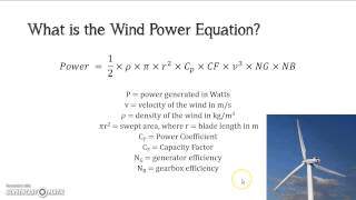 The Wind Power Equation [upl. by Oxford]