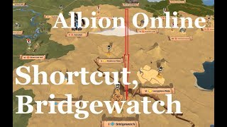 Albion Online  Caerleon to Bridgewatch fast almost safely [upl. by Ignaz]