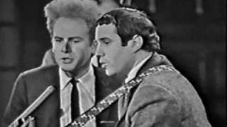 Simon amp Garfunkel  Sounds Of Silence Live Canadian TV 1966 [upl. by Jo Ann]