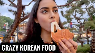 Korean Street Food Vlog South Korea Trip🇰🇷  Sakshma Srivastav [upl. by Yoong]