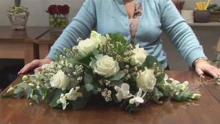 How To Do A Funeral Flower Arrangement [upl. by Iam]