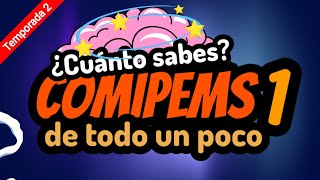 COMIPEMS 1⚡ ¿Cuánto sabes ¿Estas listo para el examen real SEGUNDA TEMPORADA [upl. by Bullock577]