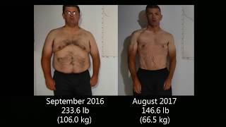 TimeLapse Weight Loss Transformation [upl. by Amis]