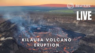 LIVE Kilauea volcano erupts on Big Island in Hawaii [upl. by Idona]