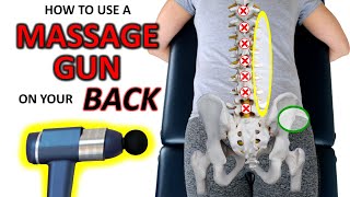 How to Use a Massage Gun on your Lower Back amp Glutes [upl. by Ultun]