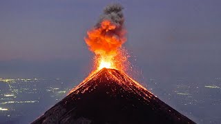 5 Stunning Volcano Eruptions Caught On Camera [upl. by Ennoved659]