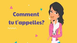 Comment tu tappelles  French Question L1 [upl. by Keever]