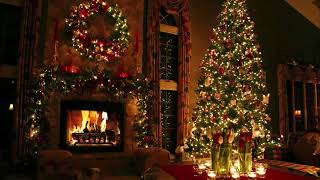 Top Christmas Songs Of All Time 🎄 2 Hours of Classic Christmas Music with Fireplace [upl. by Merrow]