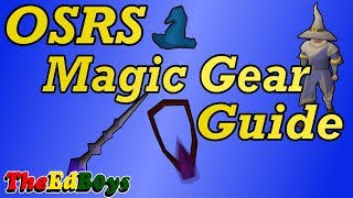 OSRS Magic Gear Guide  Old School Runescape Mage Weapons amp Armour [upl. by Ed754]