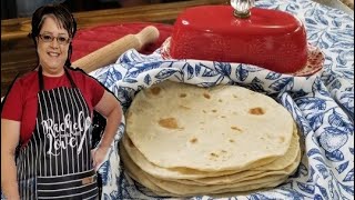 FLOUR TORTILLAS  how to make PERFECT Step by Step ❤ [upl. by Jemma55]