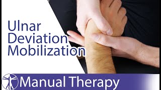 Ulnar Deviation Wrist Assessment amp Mobilization [upl. by Bixby]