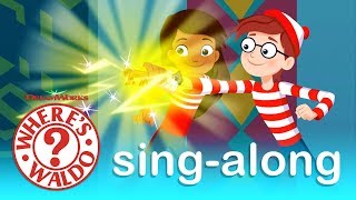 KARAOKE SINGALONG Wheres Waldo Theme Song  WHERES WALDO  Universal Kids [upl. by Faso]