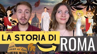 La Storia di Roma  Dalle ORIGINI al crollo dell’IMPERO riassunto dettagliato 🏟 🇮🇹 [upl. by Odnamla143]