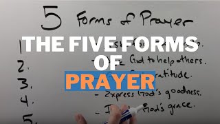 The Five Forms of Prayer in the Catholic Church [upl. by Notsek]